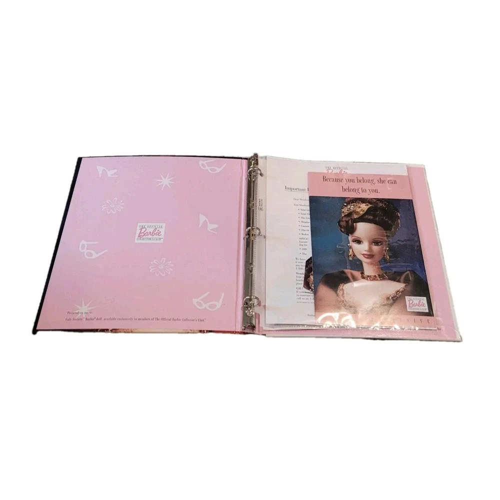 1998 BARBIE COLLECTOR'S CLUB 2nd Edition Binder‎